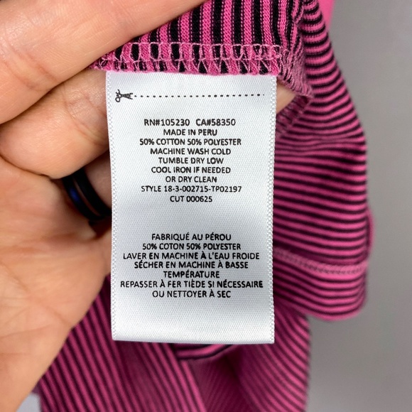 Current Elliott Womens The Easy Muscle Tank in Ibis and Rose Size 2 - Picture 7 of 7